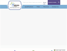 Tablet Screenshot of collaborativefostercare.com